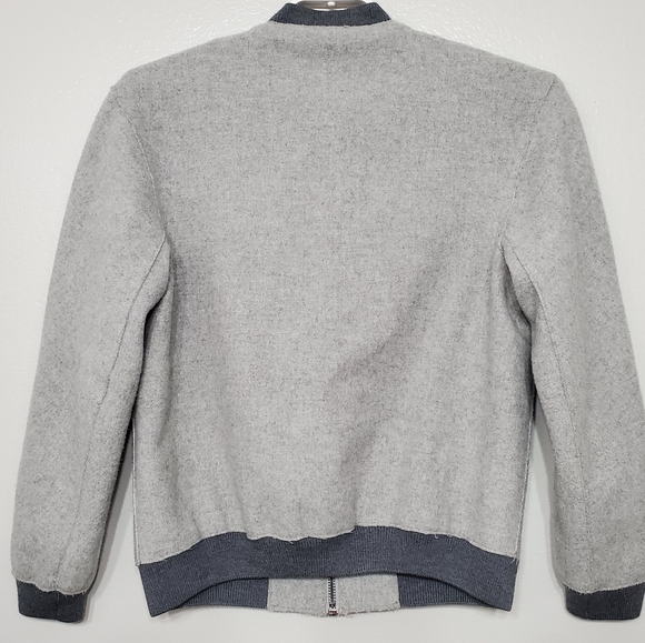 Elie Tahari Pharrell Bomber Jacket Full Zip - Picture 4 of 6